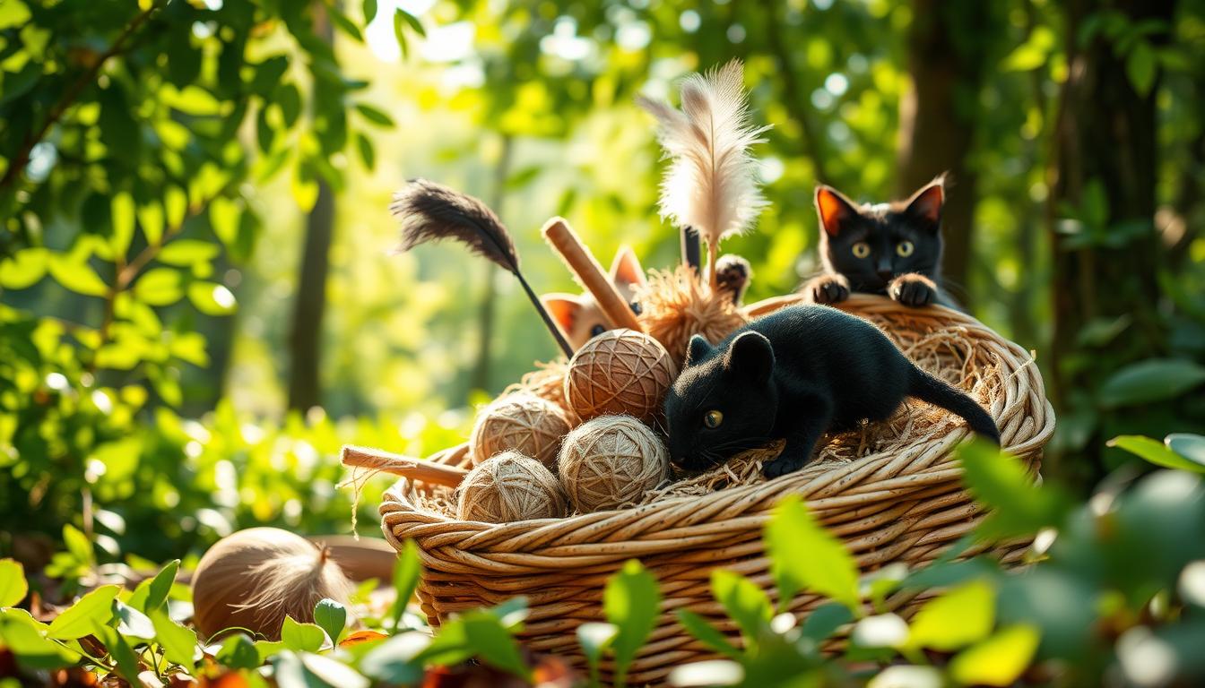 Best biodegradable cat toys for eco owners